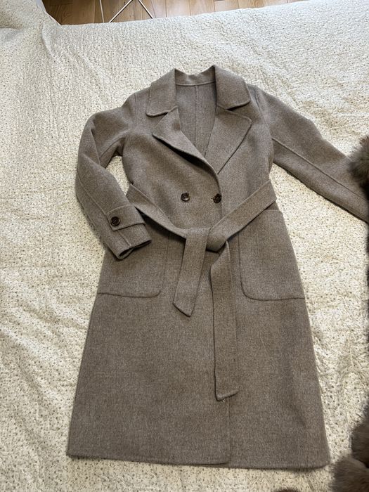 Пальто з альпаки, натуральне