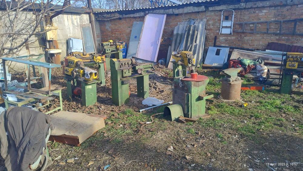 Запасні частини, ставки токарні по металу та дереву