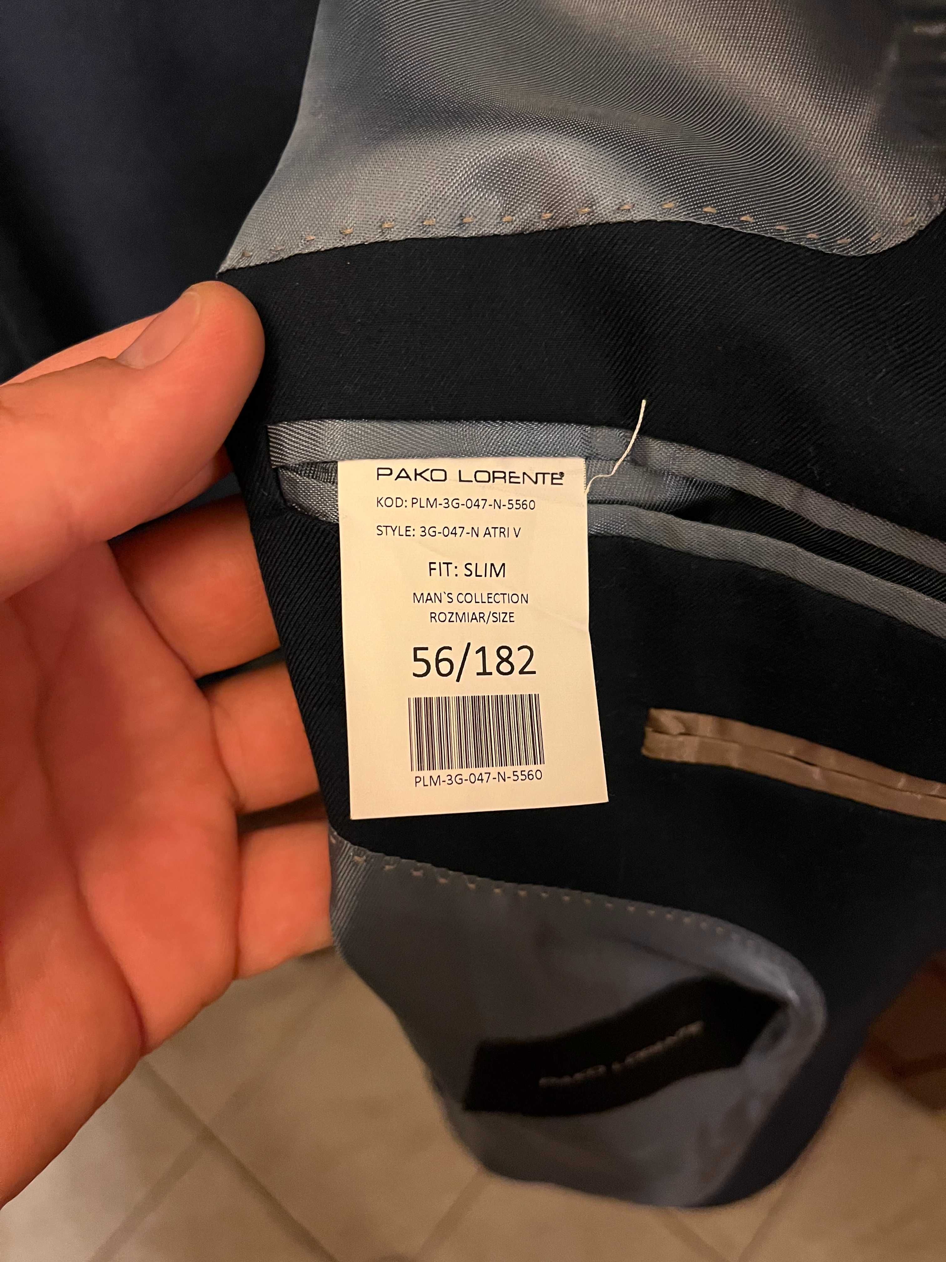 Garnitur Pako Lorente PLM-3G-047-N-5560 rozmiar 56/182 Man Slim