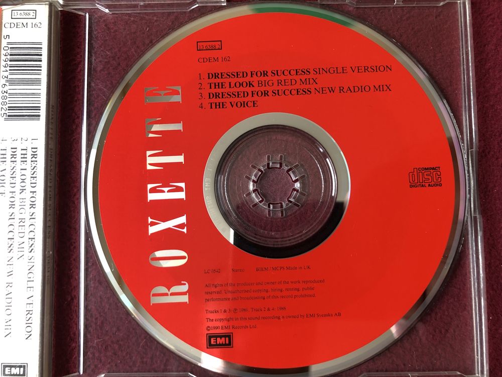 CD Accept – Metal Masters, Roxette ‎– Listen To Your Heart / Dangerous
