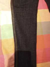 Odzież ciążowa spodnie ciążowe jeansowe L