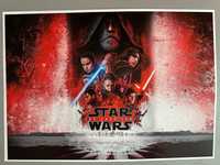 Plakat Star Wars Gwiezdne Wojny Rey Luke Kylo Poster A3 Na Prezent