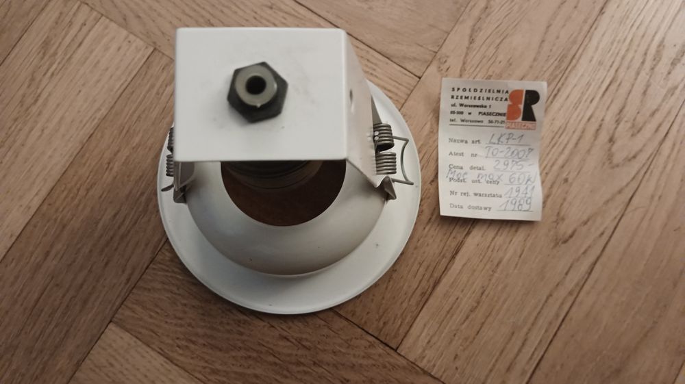 4 oprawy lampy antyk 1989