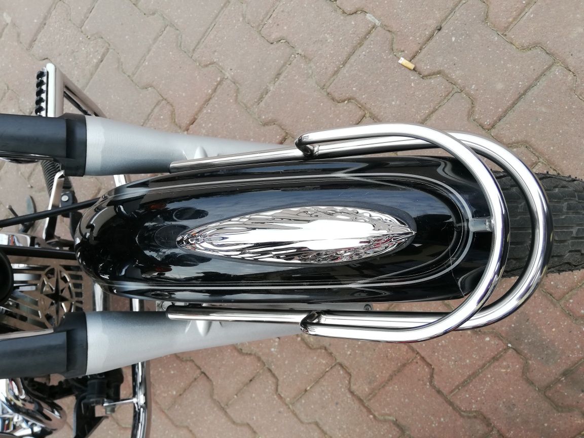 Reling błotnika Yamaha xvs Drag Star 125+ Orzełek na błotnik