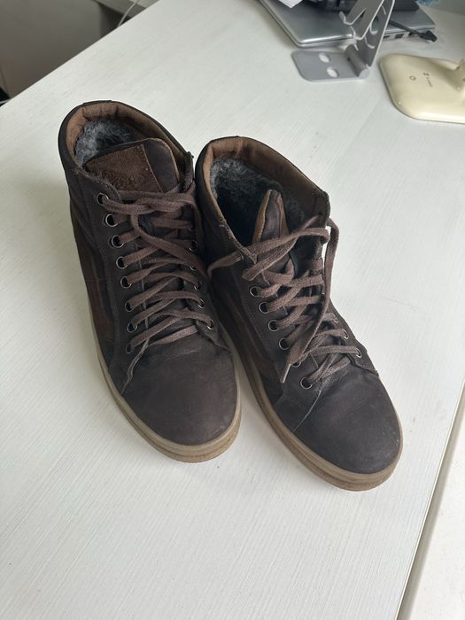 Продаж оригінальні Черевики чоловічі шкіряні хутро натуральні ідеальні