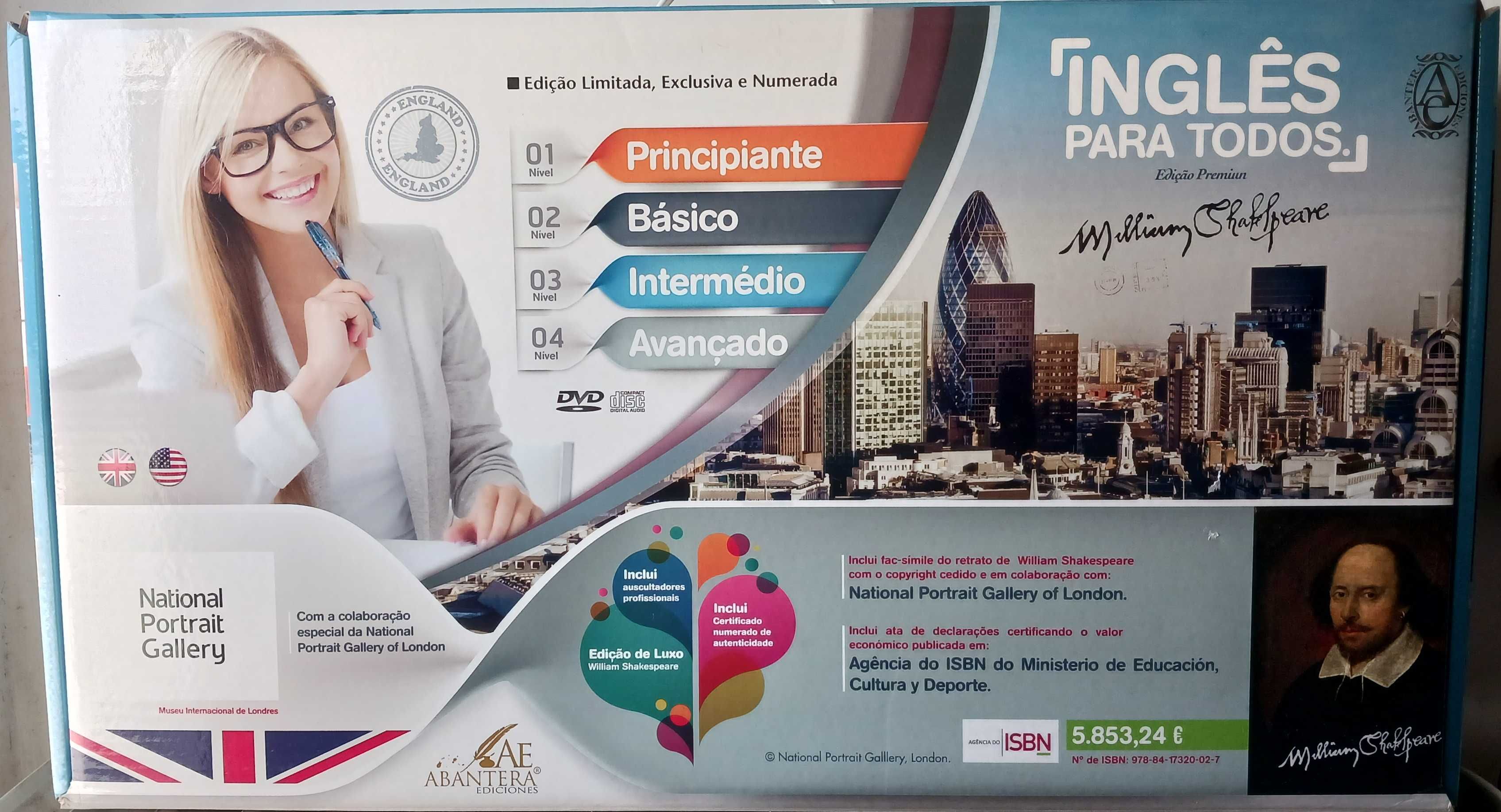 Curso Multimedia Inglês William Shakespeare (Abantera Ediciones)