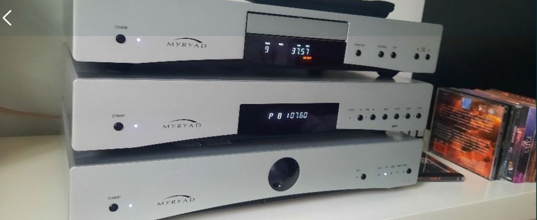 Zestaw Stereo Myryad Cameo nad camridge audio CD tuner wzmacniacz