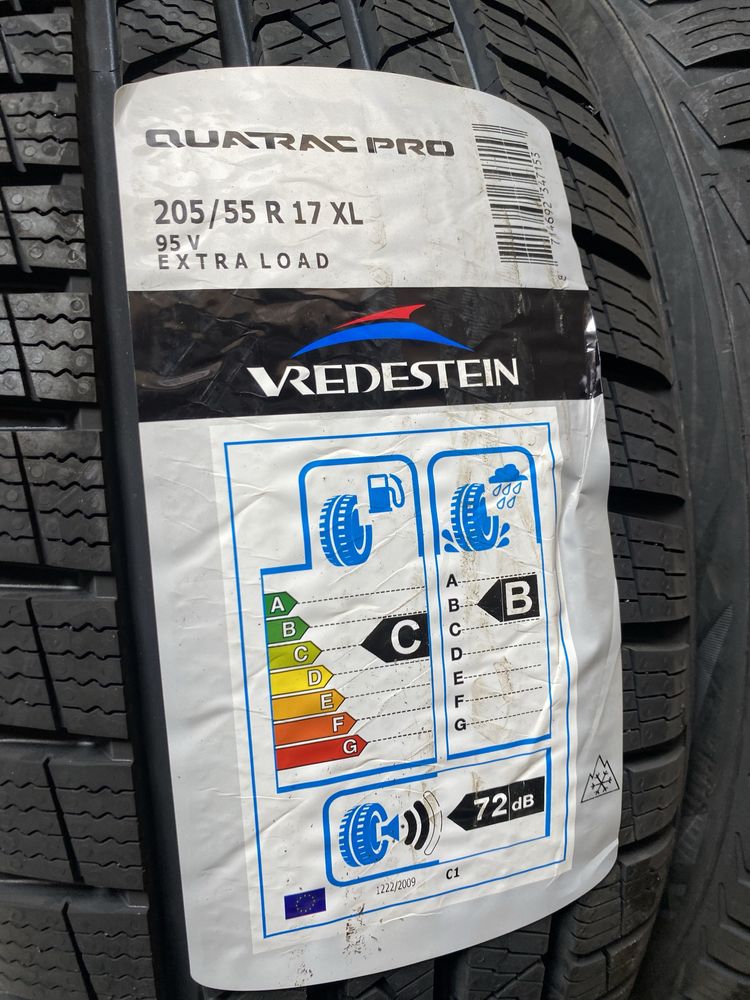 Opony 205/55/17 XL Vredestein Quattrrac pro nowe