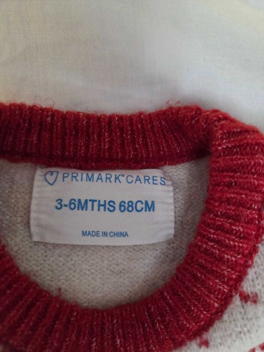 Conjunto de Natal Bebé 6-9 meses (68 cm)