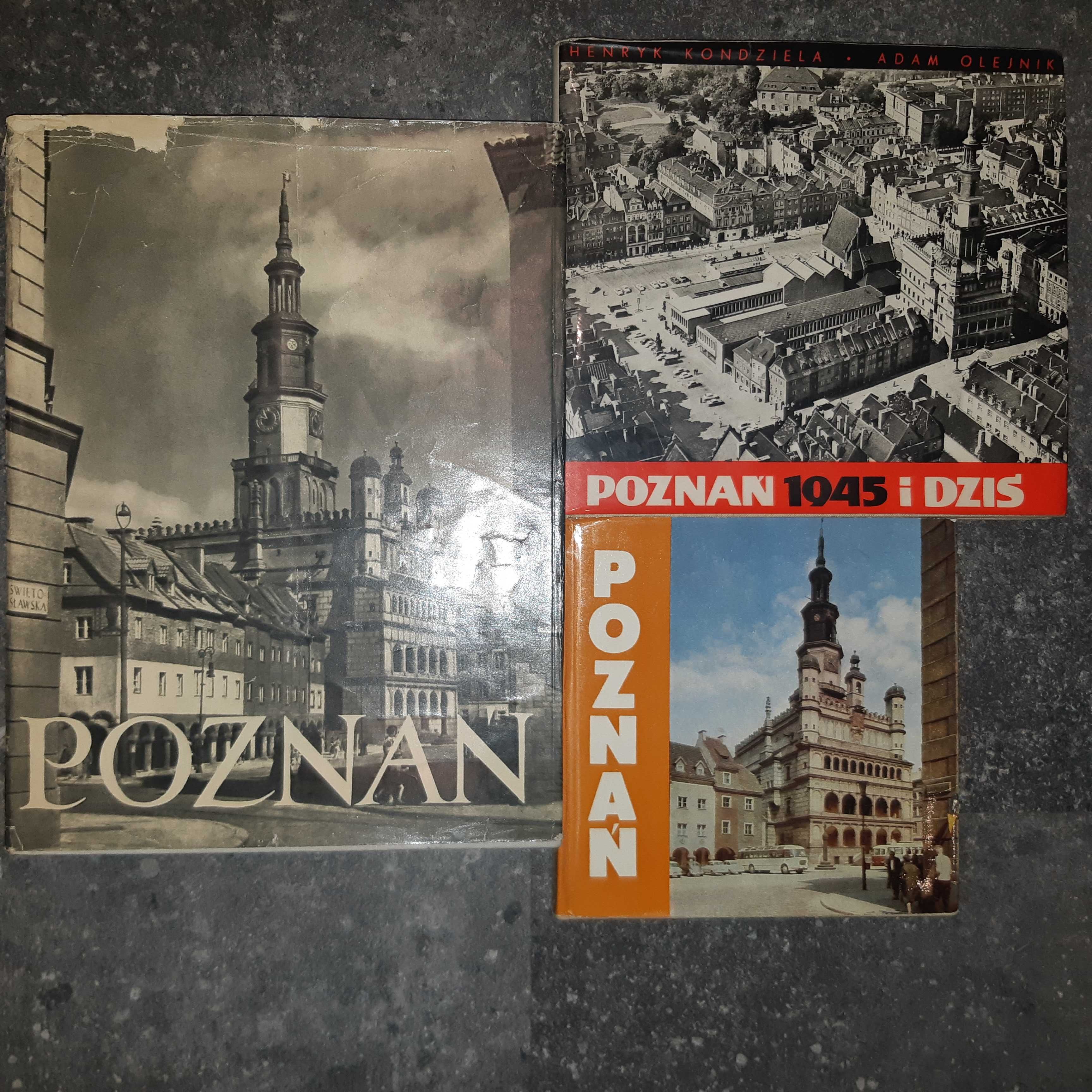 Poznań 1945 i dzisiaj album albumy komplet