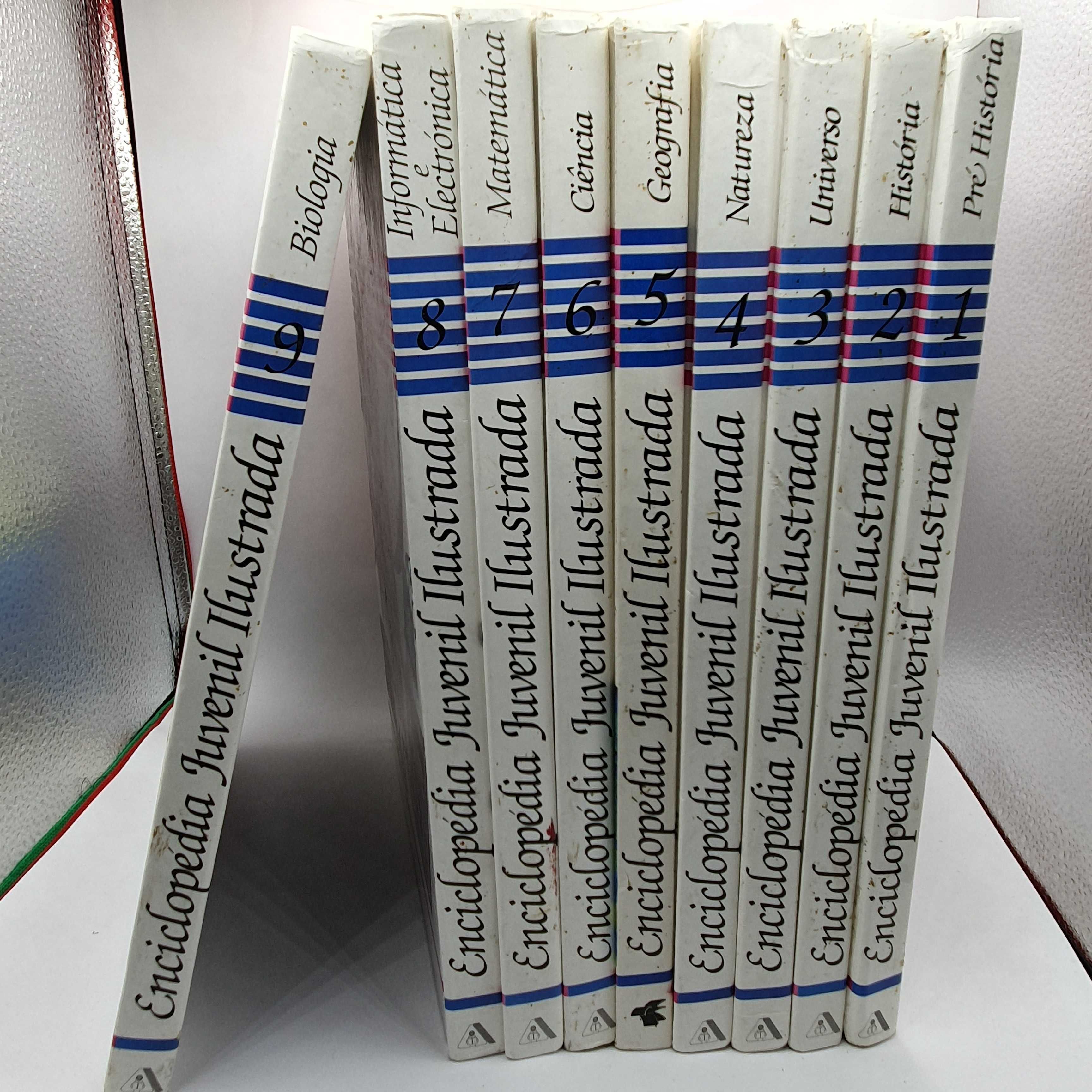 Livro - Encyclopédia Juvenile Ilustrada, 9 Volumes - VSO
