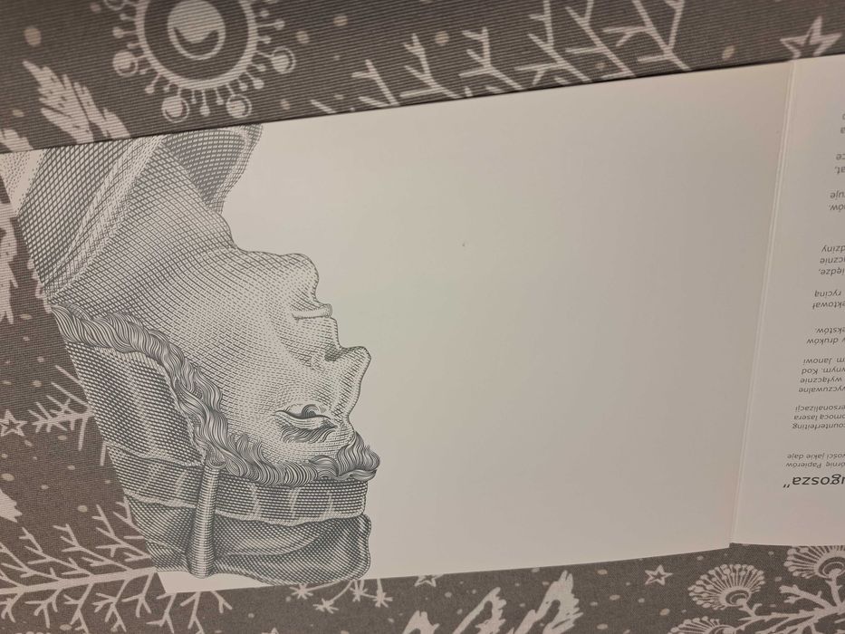 Banknot kolekcjonerski 20 zł NBP wydanie PWPW folder