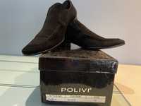 Туфли мужские замшевые Polivi, Италия, 40 размер