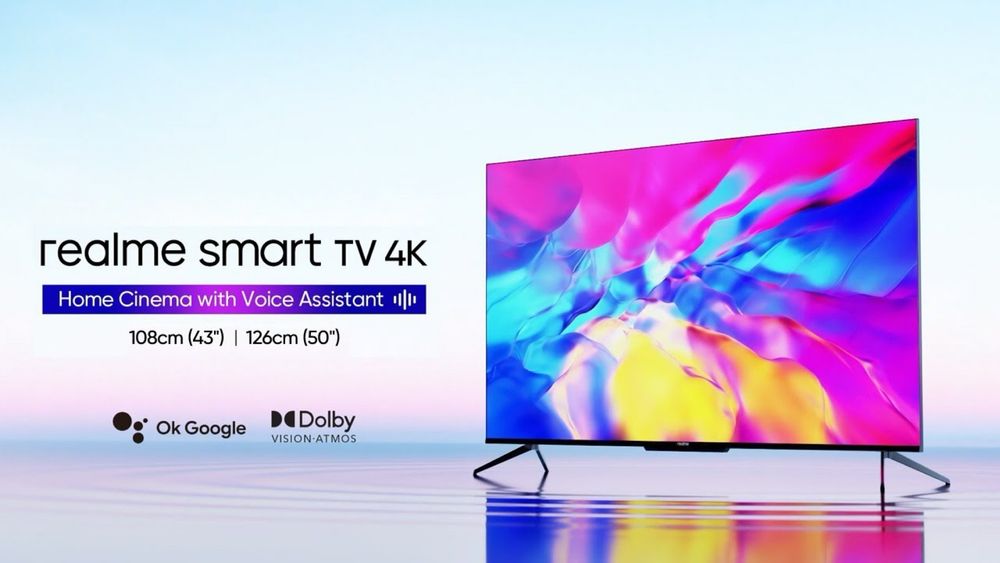 Телевизор Realme TV 43 (RMV2004) Ultra HD (4K) Android TV настроенный