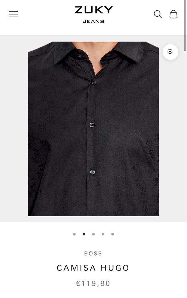 CAMISA HUGO BOSS….