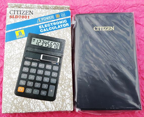Калькулятор карманный Citizen SLD-7001