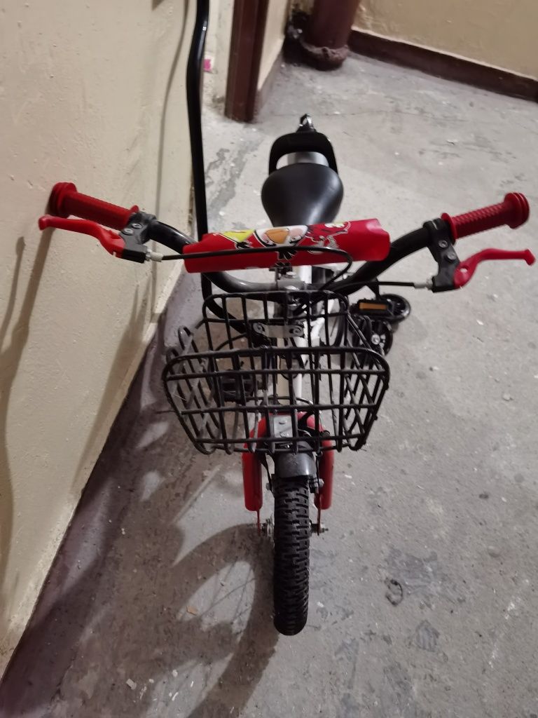 Rower rowerek TOFEX dla dziecka 12 plus plecak