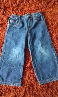 spodnie jeansy jeansowe dżinsy dziecięce 18-23 miesiące ,wzrost 90 cm