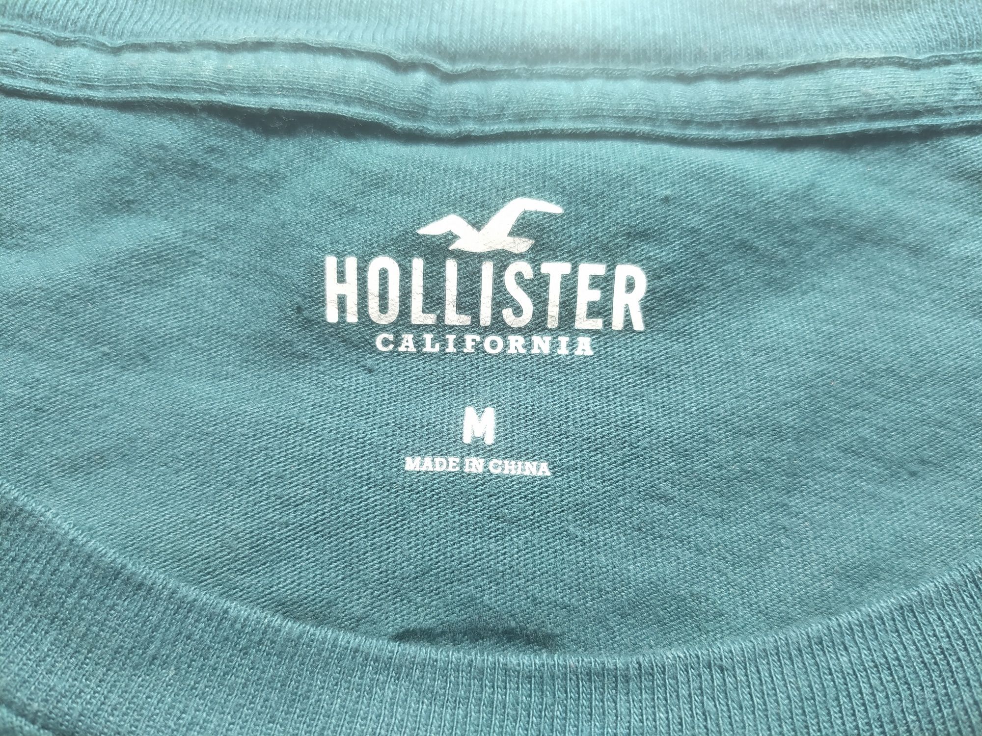 Hollister Men's M Logo Rose Лонгслив