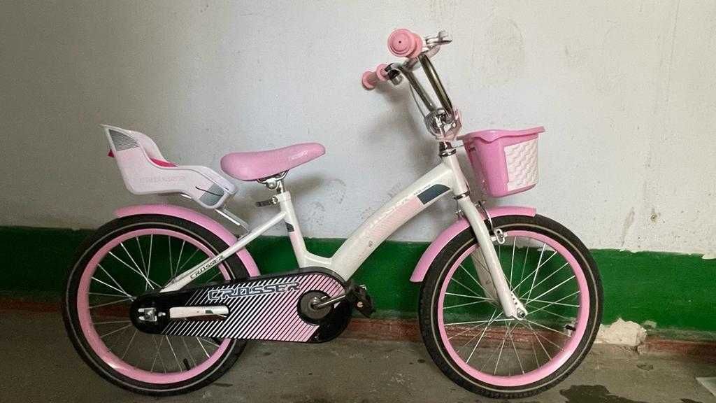 Дитячий велосипед Crosser, для дівчинки, 18 колеса