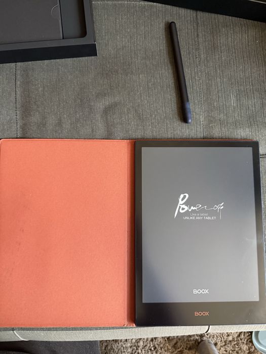 BOOX Note 5 10.3″ Dark Blue + rysik + etui | stan bardzo dobry