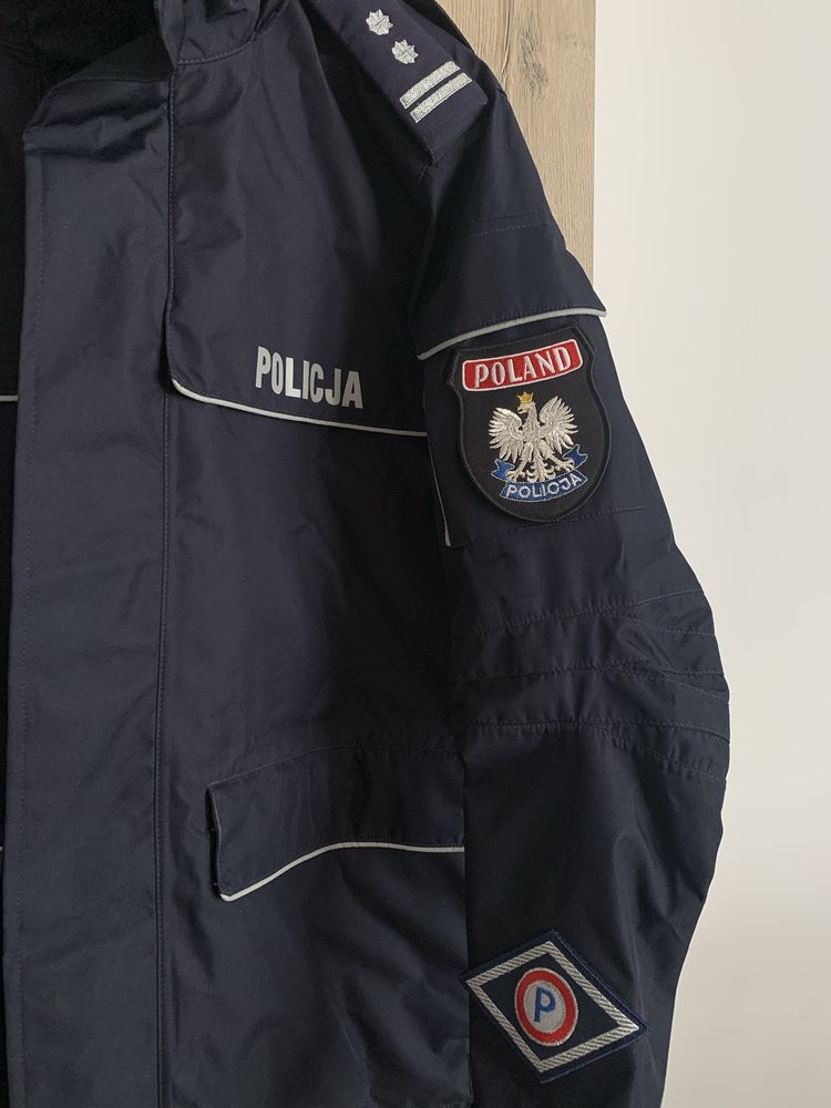 Kurtka policyjna letnia służbowa policja z kapturem 102/179