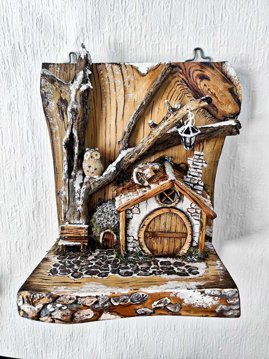 Ключниця сувенірна з деревини