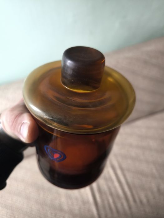 Zestaw szklany vintage retro PRL