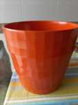 Vaso de cerâmica cor de laranja - Novo
