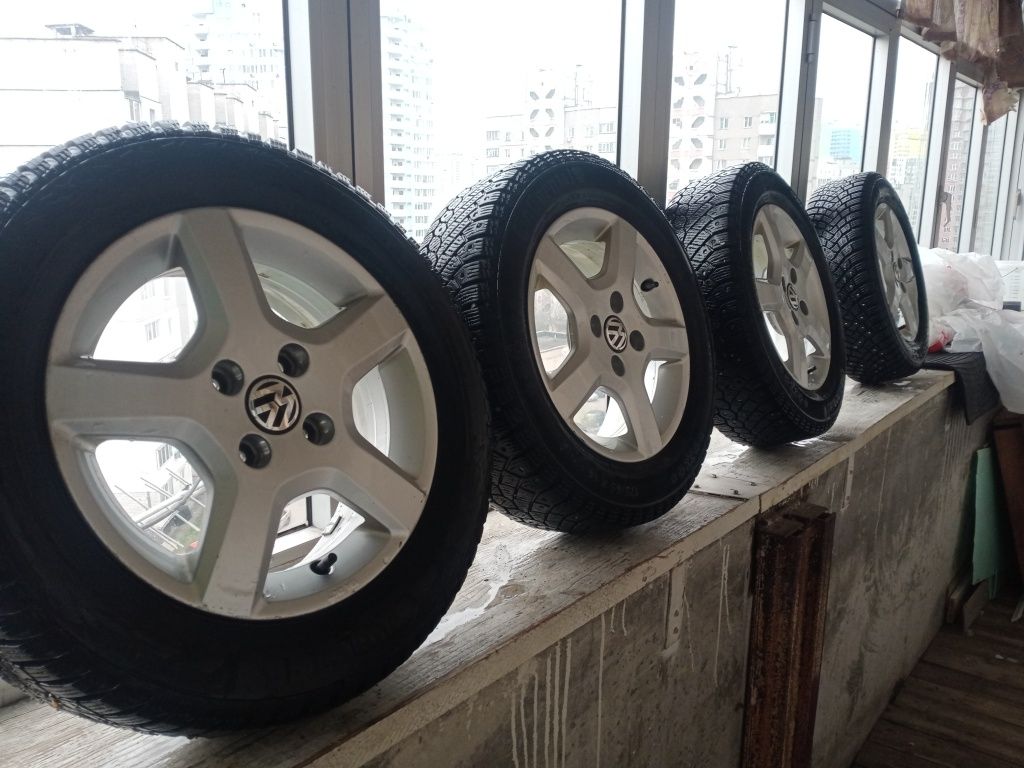 Диски Borbet оригинал  с резиной Continental r14