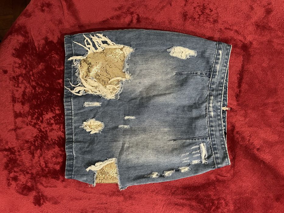 Джинсова юбка