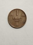 Sprzedam monetę Norwegia 1 ore 1922r. Haakon VII - rzadka