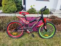 NOWY * Rowerek rower dziecięcy dla chłopca czarny BMX * 20 cali