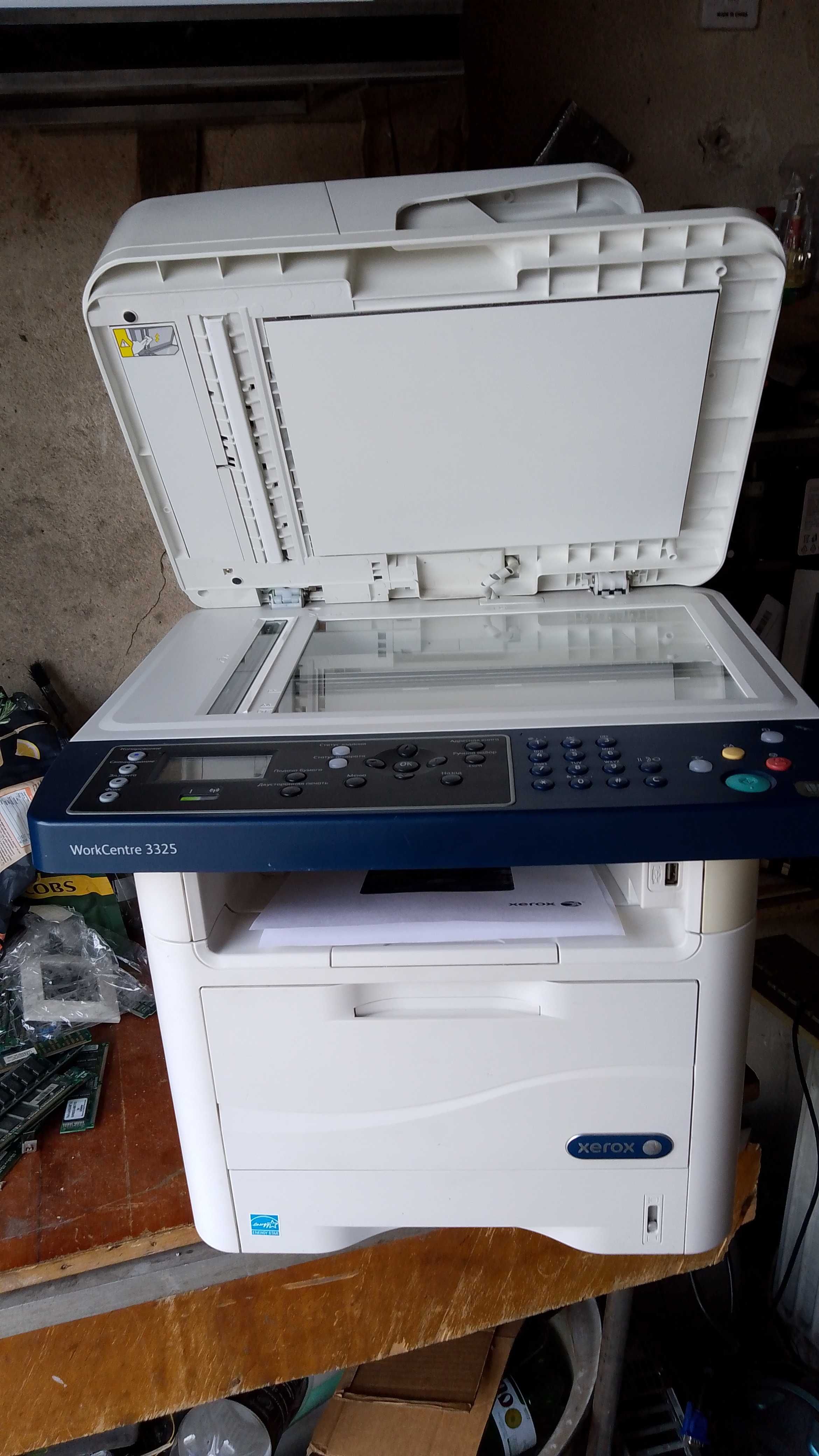 РАЗБОР МФУ лазерный Xerox WorkCentre 3325 Wi-Fi Duplex Lan Принтер коп