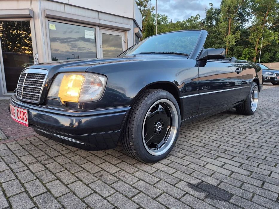 Mercedes-Benz W124 (1984-1993) Cabrio * Zabytek * Skóra * Klima * Alu