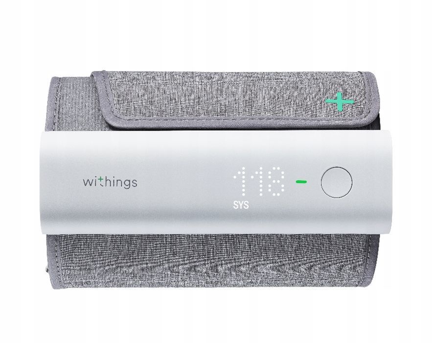 uszkodzony ciśnieniomierz elektroniczny withings bpm connect na ramię