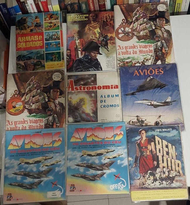 Cadernetas Completas - Várias | Ver descrição, lista e fotos