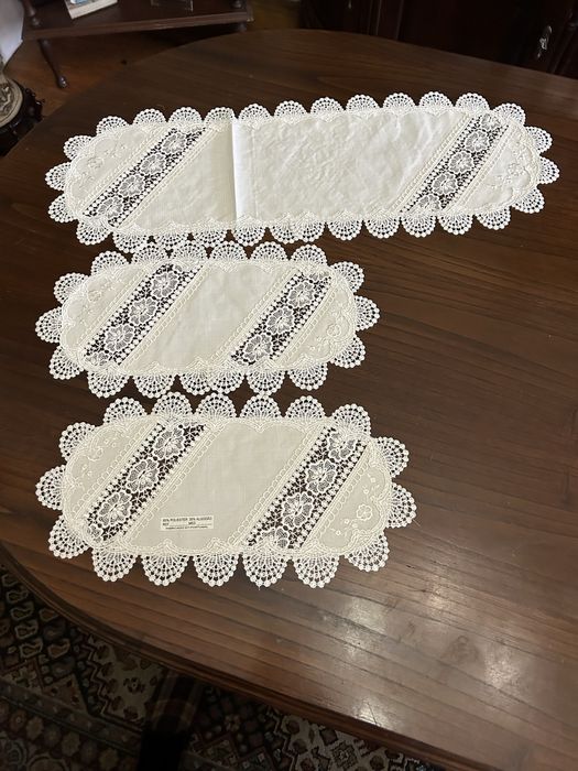 Conjunto de três panos