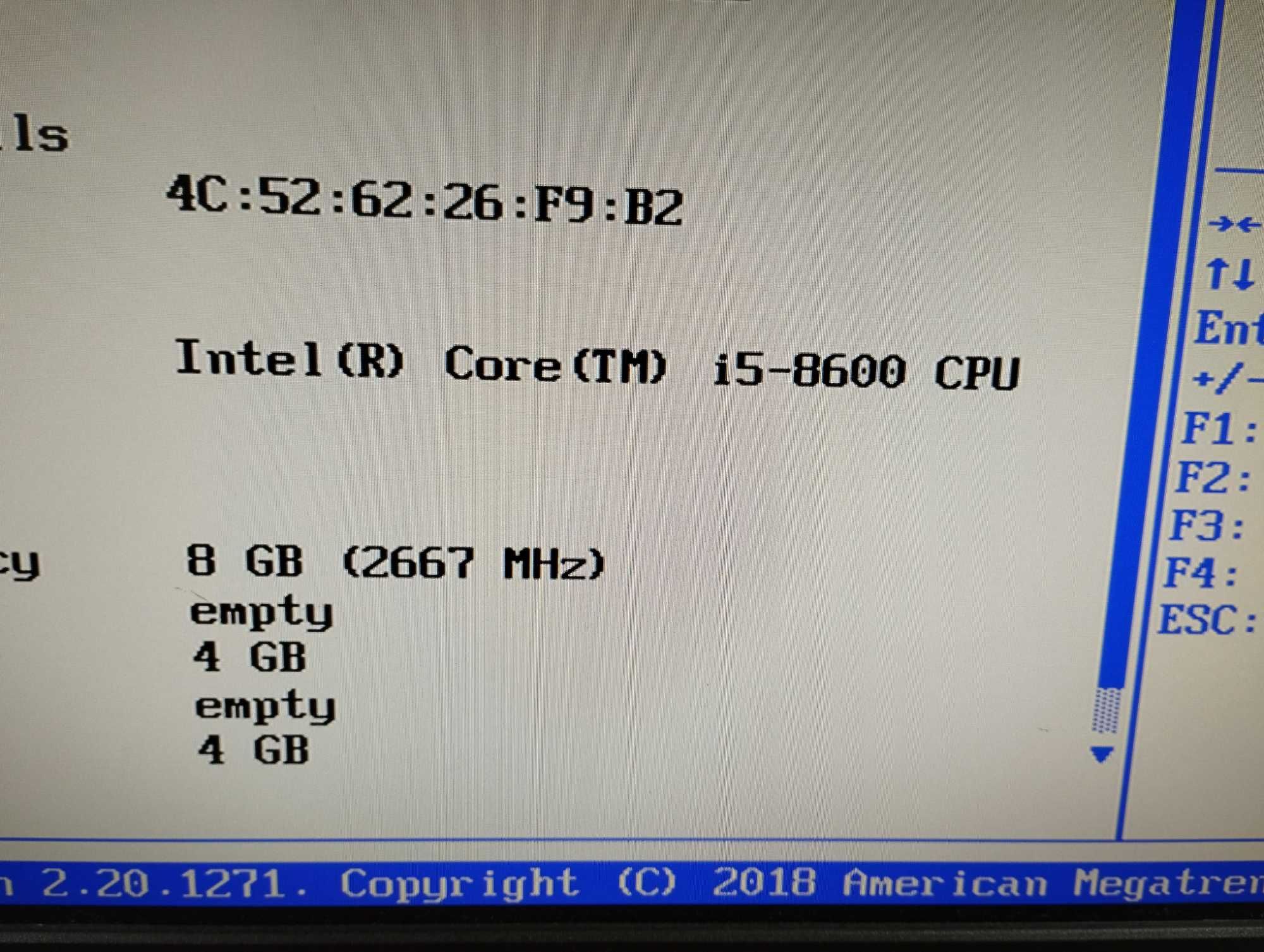 ПК / PC / Fujitsu Esprimo / i5 - 8600 / 8 DDR4 / No HDD / SFF