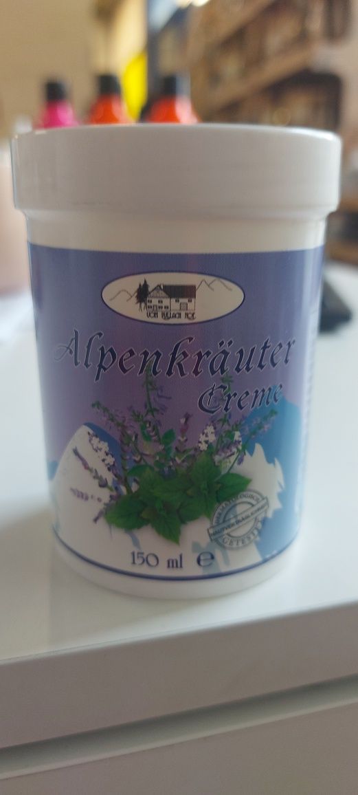 Naturalny niemiecki krem ekstrakt z ziół alpejskich 150ml