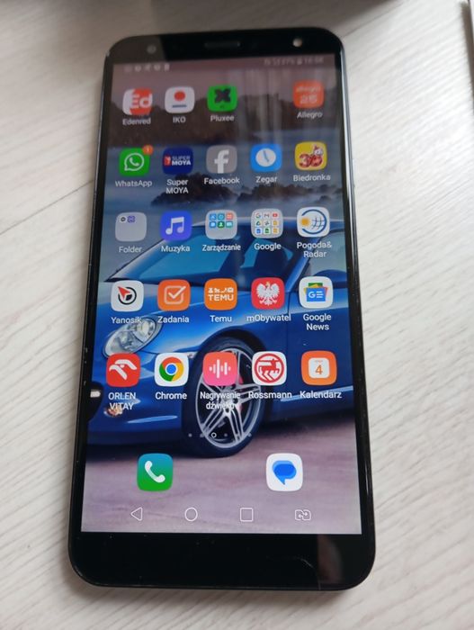 Smartfon LG K40.plus Nowe szkło i etui.Super Okazja!