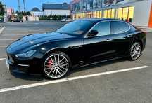 Maserati Ghibli Tempomat ACC Kamery 360 Radary Domykanie Drzwi LED 4x4