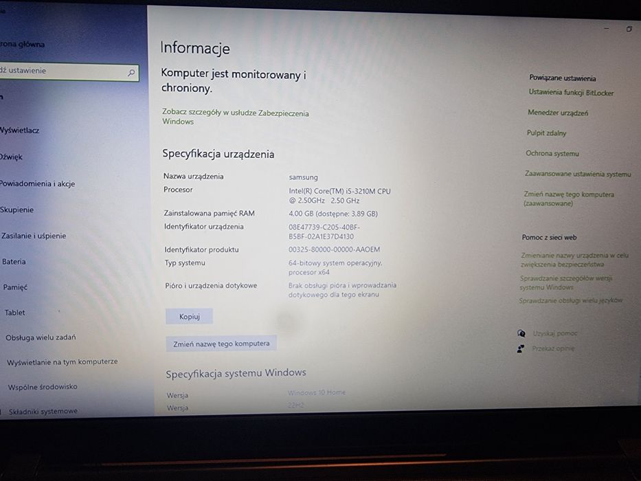 Laptop Samsung NP550P5C