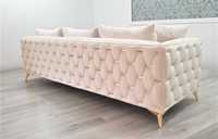 Sofa kanapa Glamour GALACTIC GOLD 3os. / kolor / producent