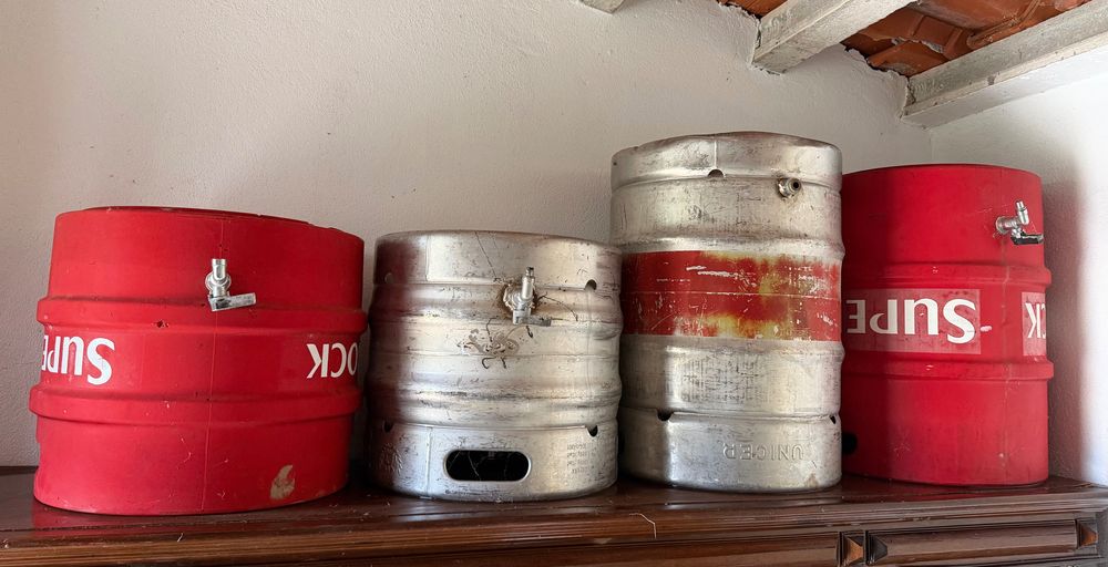 Barris INOX 50L e 30L