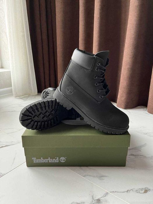 ‼️ Timberland 6 Inch Black новые ботинки мужские женские унисекс