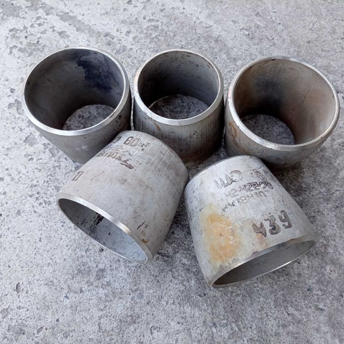 Переход стальной (из нержавеющей стали) К189х5 - 89х5 мм. 08Х18Н10Т