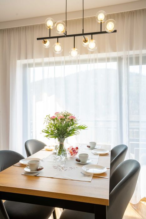 Widoki góry Apartament nocleg SPA weekend Szczyrk jacuzzi sauna Jesień