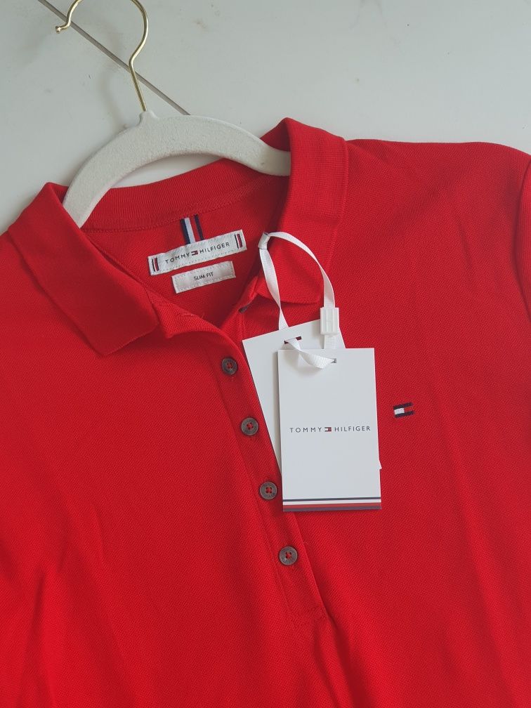 Tommy Hilfiger damska koszulka polo oryginał S