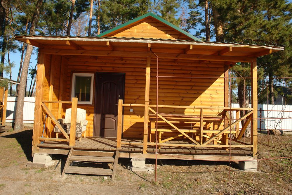 Супер відпочинок!!! Здаю новий зруб  в лісі на річці Десна в Піірнове